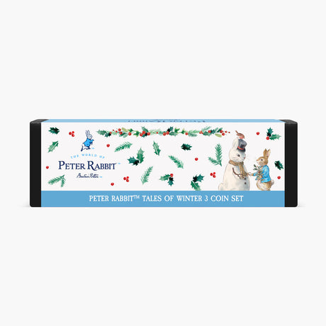 Solomon Islands 2026 50 Cents PETER RABBIT TALES OF WINTER 24 Karat Gold Plating Proof-like Limited Edition Box