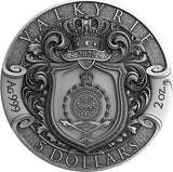 Niue 2025 $5 VALKYRIE - 2oz .999 High Relief Silver Coin