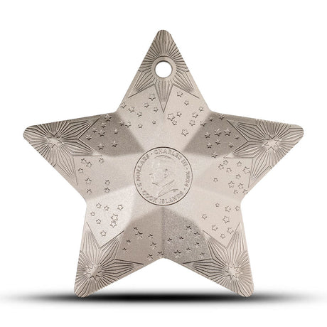 2024 Cook Islands $5 STARRY SKY Christmas Ornament  1 oz .9999 Silver