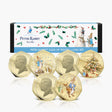 Solomon Islands 2026 50 Cents PETER RABBIT TALES OF WINTER 24 Karat Gold Plating Proof-like Limited Edition Box and Coins