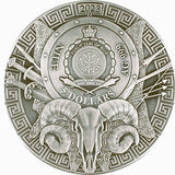 Argo Ship - Argonauts 2 oz .999 High Relief Silver 5$ Niue 2024
