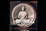 Chad 2025 2000 Francs CFA The Buddha - Creator of Buddhism 2oz .999 Silver Bi-Metal Antiqued