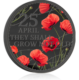 Solomon Islands 2026 50 Cents They Shall Grow Not Old Limited Edition Red Poppy Reverse