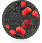 Solomon Islands 2026 50 Cents They Shall Grow Not Old Limited Edition Red Poppy Reverse