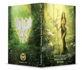 Germania 2023 5 Mark Witchcraft Seeress Ritual 1oz Silver BU Octagonal Gilded Coin and UV Effect Folder
