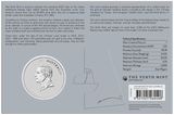 Australia 2025 $1 Year of the Snake 1oz .9999 Silver Coloured Coin in Card - Melbourne Money Expo ANDA Special