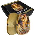 Solomon Islands 2025 50 Cents Tutankhamun Death Mask. Gold Plated 450 Made