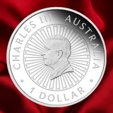 Australia 2026 $1 Lunar Year of the Horse Opal 1oz Silver Proof