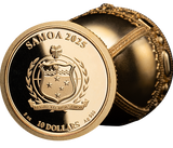 Samoa 2025 $10 THE HOLY GRAIL 3D 5 Oz .999 Silver Proof-Like Coin