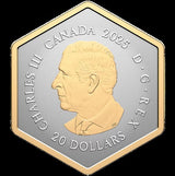 Canada 2025 $20 Nature’s Delight Honey Bee 32 Grams .9999 Fine Silver Coin