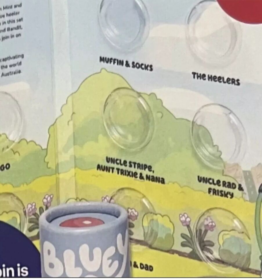 Australia 2024 $1 BLUEY 10-Coin Tube and Folder Set