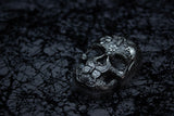 PRE-ORDER South Korea 2026 KOMSCO CALAVERA de PLATA Skull .999 Silver Antiqued Stacker