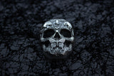 PRE-ORDER South Korea 2026 KOMSCO CALAVERA de PLATA Skull .999 Silver Antiqued UHR Stacker