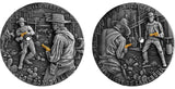 Cameroon 2024 3000 Francs CFA Cowboy Duel: Wild West Series - 2oz .999 Silver Coin High Relief