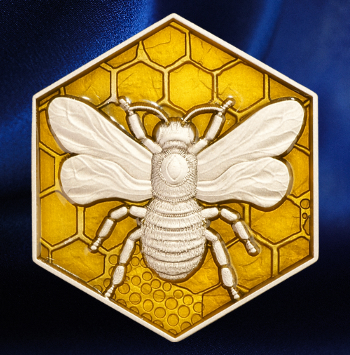 Cameroon 2025 2000 Francs CFA ThE BEE - 2 oz .999 High Relief Silver Coin 199 Minted