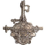 Cameroon 2025 2000 Francs CRUCIFIXION of ST. PETER - 12 Apostles Series 2oz Antiqued Silver Mintage:199