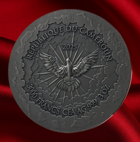 Cameroon 2026 3000 FRANCS VERSUS HEAVEN & HELL Silver 3oz