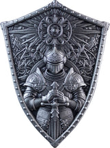 KOMSCO  South Korea 2024 The Crusader’s Shield 2 oz Silver Ultra High Relief Antiqued Stacker