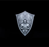 KOMSCO  South Korea 2024 The Crusader’s Shield 2 oz Silver Ultra High Relief Antiqued Stacker