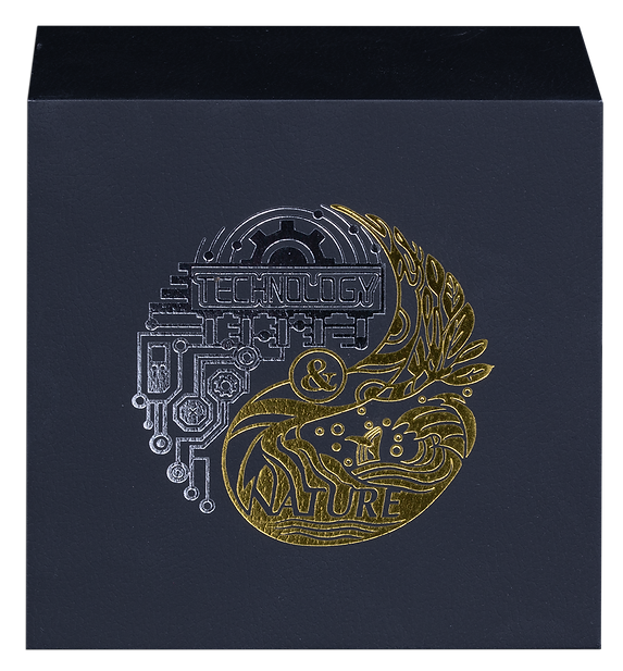 Samoa 2025 $5 NATURE AND TECHNOLOGY 2 Oz .999 Antiqued Silver Filigree Spherical Coin
