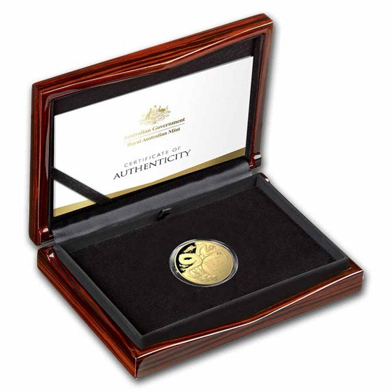 Australia 2024 $100 Lunar Dragon 1 Oz .9999 Gold Domed Proof Coin Royal Australian Mint