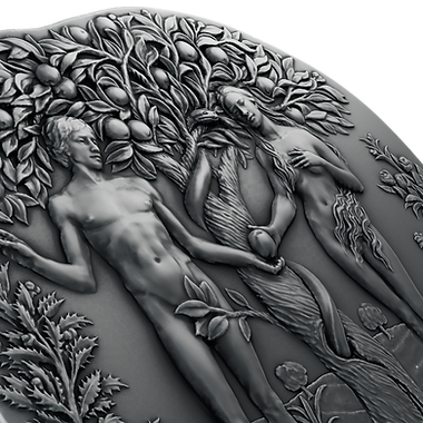 Cameroon 2024 5000 Francs CFA  Garden of Eden 5oz .999 Silver Coin ONLY 100 MADE