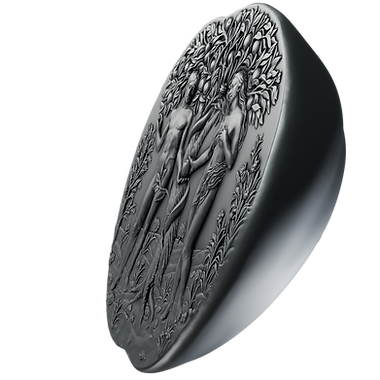 Cameroon 2024 5000 Francs CFA  Garden of Eden 5oz .999 Silver Coin ONLY 100 MADE