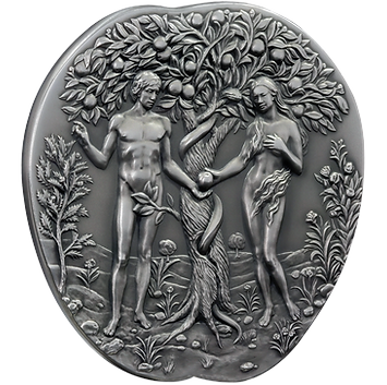 Cameroon 2024 5000 Francs CFA  Garden of Eden 5oz .999 Silver Coin ONLY 100 MADE