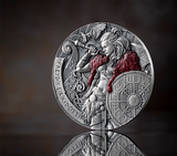 Cameroon 2024 2000 Francs CFA FREYDIS EIRIKSDOTTIR - The Way to Valhalla - 2 oz .999 Silver Coin