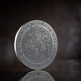Cameroon 2024 2000 Francs CFA FREYDIS EIRIKSDOTTIR - The Way to Valhalla - 2 oz .999 Silver Coin