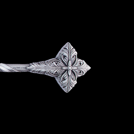KOMSCO South Korea 2024 The Halberd of the St. Raphael 2.5 oz .999 Antique Silver Ag Stacker