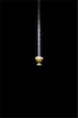 KOMSCO South Korea 2025 DIVINE WEAPONS Winged Staff 2.5 oz .999 Gilded Antiqued Silver Stacker