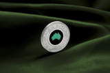Australia 2024 $1 Great Southern Land  1 oz .9999 Silver Proof Chrysoprase Coin Perth Mint