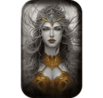 Germania Mint 2024 Goddesses: GULLVEIG - 2 oz 999.9 Silver Cast Bar