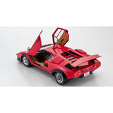 Lamborghini Countach Walter Wolf - Red - 1:12 Scale Diecast Model Car- The car that saved Lamborghini