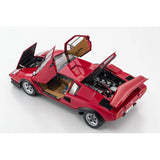 Lamborghini Countach Walter Wolf - Red - 1:12 Scale Diecast Model Car- The car that saved Lamborghini