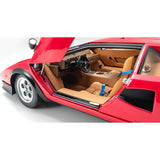 Lamborghini Countach Walter Wolf - Red - 1:12 Scale Diecast Model Car- The car that saved Lamborghini