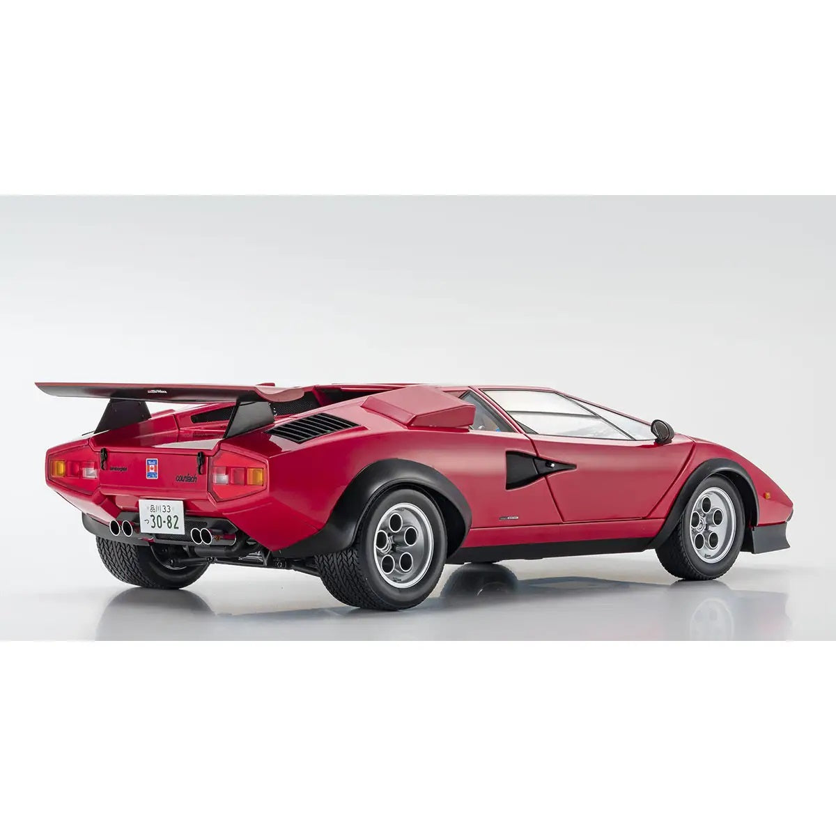 Lamborghini Countach Walter Wolf - Red - 1:12 Scale Diecast Model Car- The car that saved Lamborghini