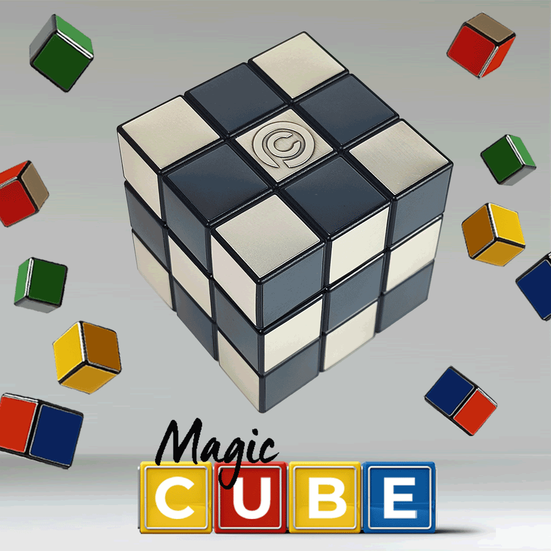 MAGIC CUBE 2 Oz Silver Coin Niue 2024