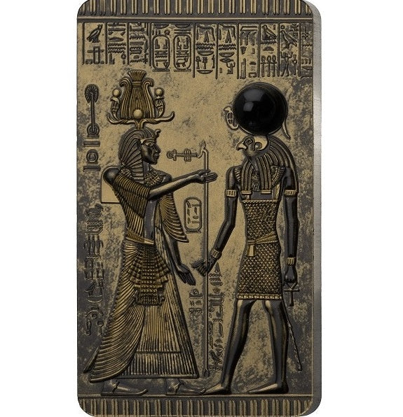 Mali 2022 1000 Franc Icons of Heritage- Egypt 2 Oz Antique Silver Coin