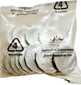 Australia 2024 50 cent NAIDOC 50th Anniversary Uncirculated RAM bags ($10 face Value) Royal Australian Mint