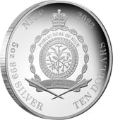 Niue 2023 $10 Australia’s Funnel-Web Spider Ultra High Relief 5oz .999 Silver Proof Coin 500 Minted 65mm