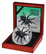 Niue 2023 $10 Australia’s Funnel-Web Spider Ultra High Relief 5oz .999 Silver Proof Coin 500 Minted 65mm