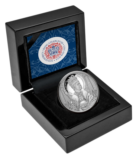 Niue 2023 $1 King Charles III Coronation 1oz .999 Silver Proof Coin