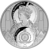 Niue 2023 $1 King Charles III Coronation 1oz .999 Silver Proof Coin