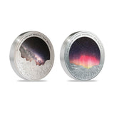 New Zealand 2024 $1 Dark Sky Light Sky 2 x 1/2 oz .999 Silver Colorized Proof Currency Set