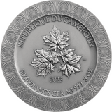 Cameroon 2023 5000 Francs NYMPHS AND SATYR Celestial Beauty 5 Oz  Antique Silver Coin
