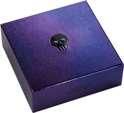 Tuvalu 2023 $2 The Phantom - The Ghost Who Walks 2oz .9999 Silver Antiqued Coin Box