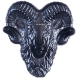KOMSCO South Korea 2024 Big Horn Ram 2 oz .999 Silver Antiqued UHR Stacker Reverse