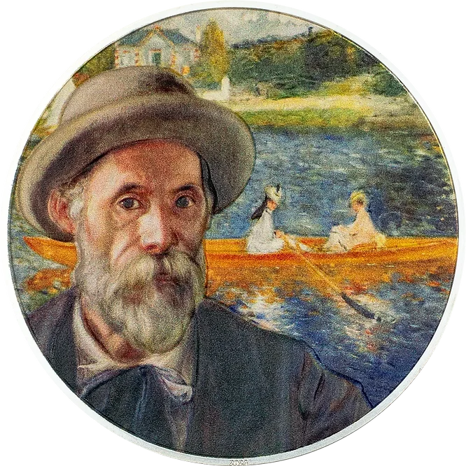 Cook Islands 2024 $10 AUGUSTE RENOIR Masters of Art 2 Oz .9999 Silver Coin